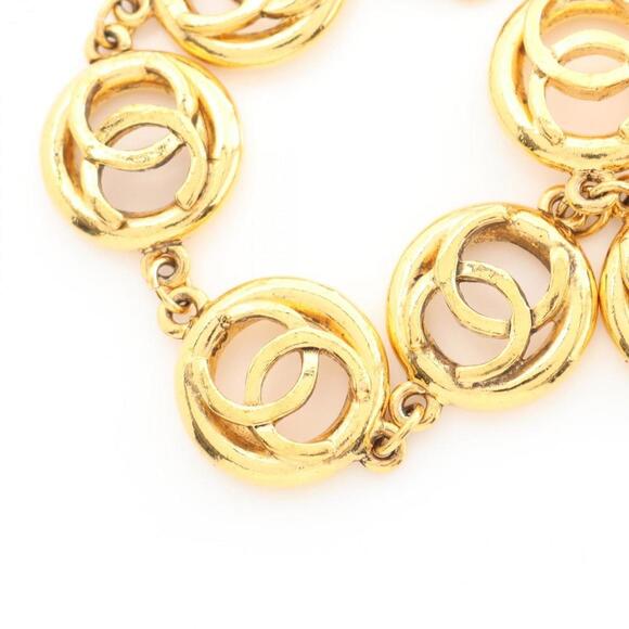 CHANEL Gold Logo Charm Bracelet - Picture 2 of 7